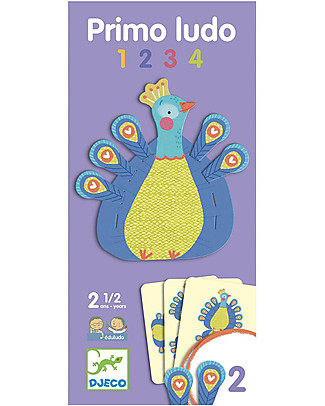 Djeco Gioco di Carte - Primo Ludo 1234 - Insegna a Contare Giochi da Tavolo
