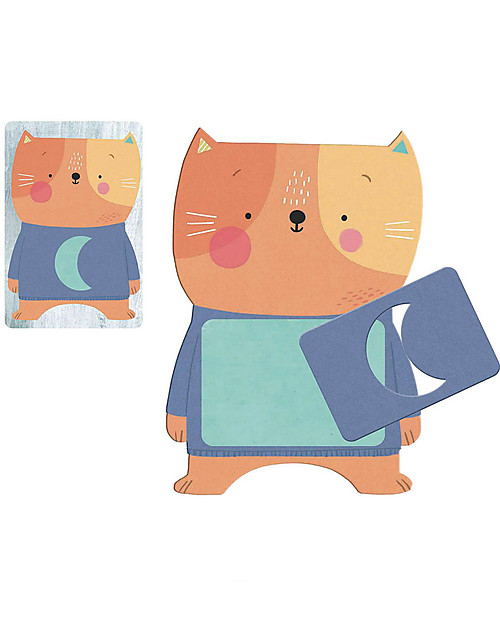 Djeco Gioco di Carte - Primo Ludo Shapes - Insegna le Forme Giochi da Tavolo