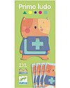 Djeco Gioco di Carte - Primo Ludo Shapes - Insegna le Forme Giochi da Tavolo