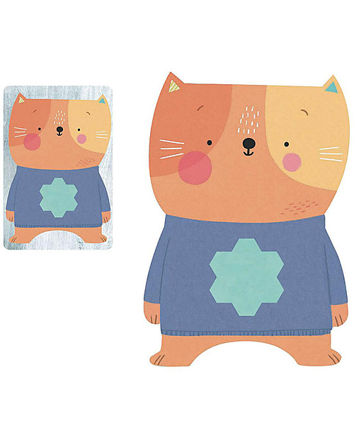 Djeco Gioco di Carte - Primo Ludo Shapes - Insegna le Forme Giochi da Tavolo