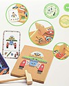 Djeco Gioco Educativo dello Spazio, Tap Tap Space - Legno e Sughero Giochi STEM