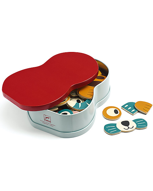 Djeco Gioco Magnetico, Animo - Legno Giochi Magnetici