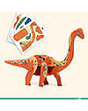 Djeco Gioco Multiattività Dino Box - 6 Attività Creative e Progetti Tema Dinosauri - dai 6 ai 10 anni Kit Fai Da Te