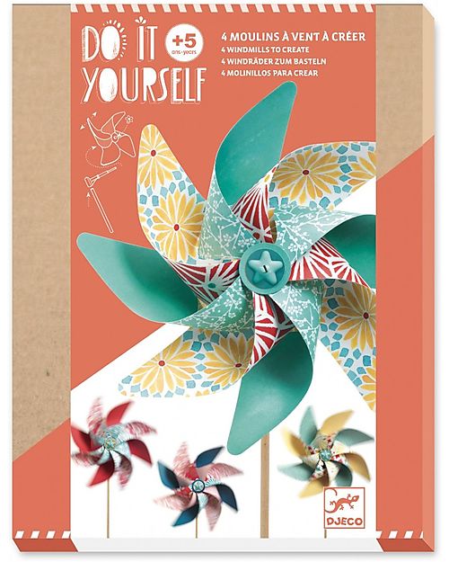 Djeco Girandole Fai da Te - 5+ Kit Fai Da Te