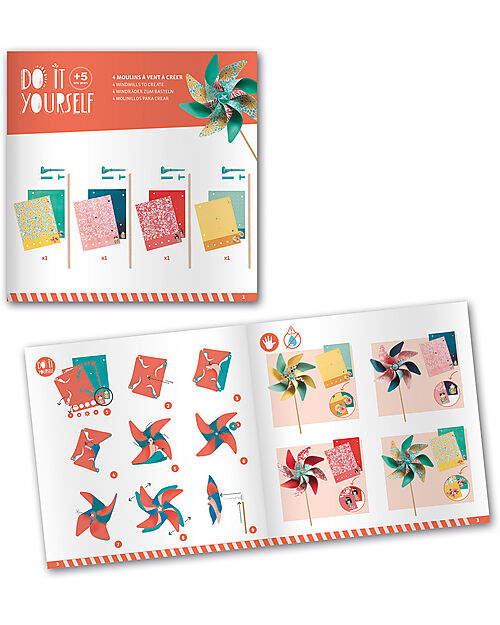 Djeco Girandole Fai da Te - 5+ Kit Fai Da Te