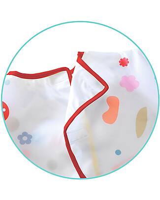 Djeco Grembiule con Tasca - Colours For Little Ones - dai 3 anni Disegnare e Colorare