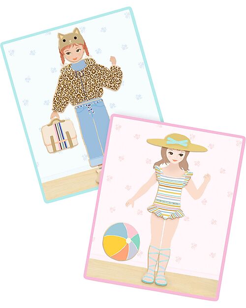 Djeco Inzebox Moda Creativa - Gioco Magnetico - 3+ anni Giochi Magnetici