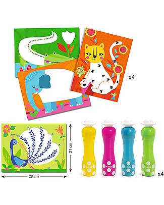 Djeco Kit artistico - Disegnare dei punti - dai 18 mesi Disegnare e Colorare