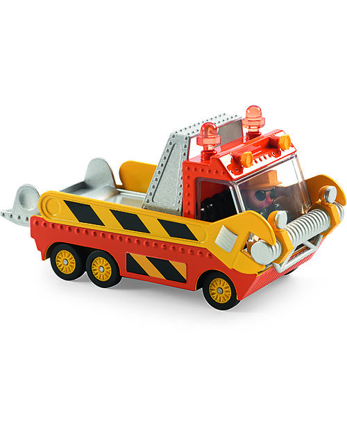 Djeco Macchinina Crazy Truck - Crazy Motors - in Metallo Macchine e Trenini  in Legno
