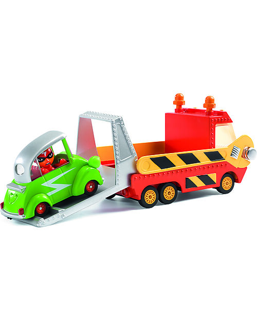 Djeco Macchinina Crazy Truck - Crazy Motors - in Metallo Macchine e Trenini  in Legno