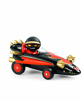 Djeco Macchinina Dragon Fire - Crazy Motors - in Metallo Macchine e Trenini  in Legno