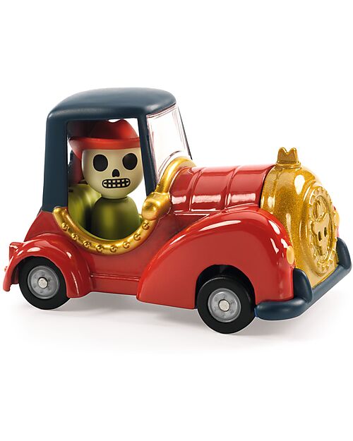 Djeco Macchinina Red Skull - Crazy Motors - in Metallo Macchine e Trenini  in Legno