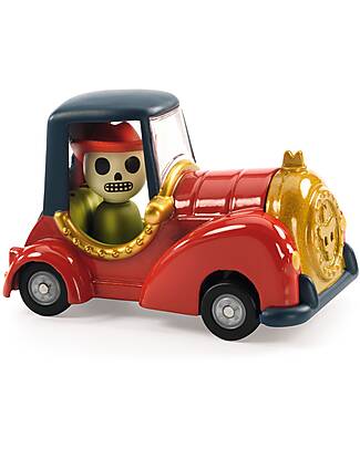 Djeco Macchinina Red Skull - Crazy Motors - in Metallo Macchine e Trenini  in Legno