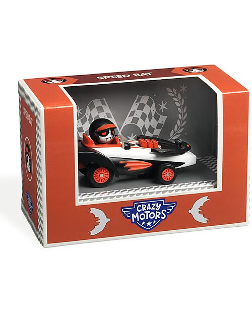Djeco Macchinina Speed Bat - Crazy Motors - in Metallo Macchine e Trenini  in Legno