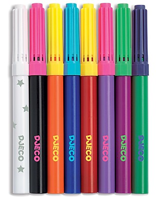 Djeco Magic Colouring, i Vestiti di Mary - Colora con i Pennarelli Magici! Colorare
