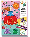 Djeco Magic Colouring, i Vestiti di Mary - Colora con i Pennarelli Magici! Disegnare e Colorare
