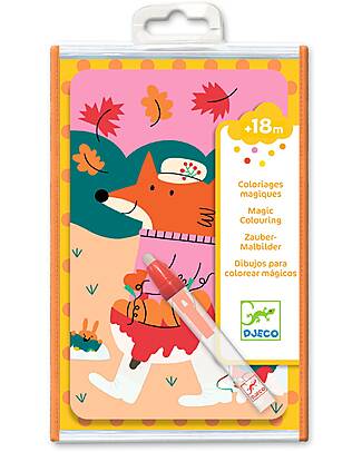 Djeco Magic Water Colouring - 4 Seasons Draw And Color