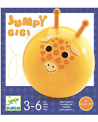 Djeco Palla per Saltare Jumpy Gigi - dai 3 anni Giochi da Esterno_