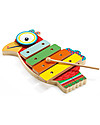 Djeco Pappagallo Musicale in Legno, Animambo - Cimbalo e Xilofono Strumenti Musicali