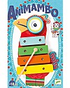 Djeco Pappagallo Musicale in Legno, Animambo - Cimbalo e Xilofono Strumenti Musicali
