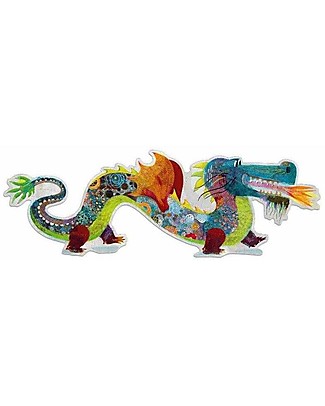 Djeco Puzzle Gigante: Leon il Drago - 58 Pezzi Puzzle