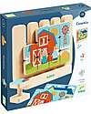 Djeco Puzzle In Legno Verticale Casamix - 12 pezzi - 3+ anni Puzzle