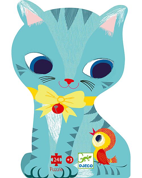 Djeco Puzzle Pachat e i suoi Amici - 24 pezzi - 3+ anni Puzzle