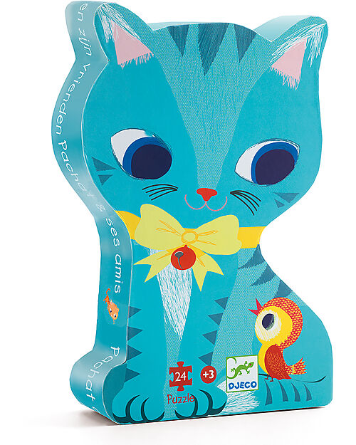 Djeco Puzzle Pachat e i suoi Amici - 24 pezzi - 3+ anni Puzzle