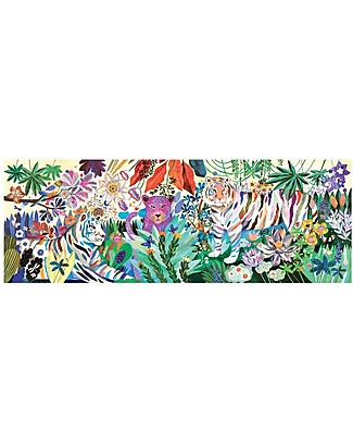 Djeco Puzzle Tigri Arcobaleno - 1000 pezzi Puzzle