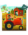 Djeco Puzzle Trattore - 16 Pezzi Sagomati Puzzle