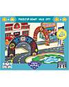 Djeco Puzzl'Up City - Puzzle da Pavimento - 33 pezzi - 3+ Anni Tappeti Gioco