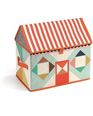 Djeco Scatola Casetta - 38 x 25 x 40 cm Giochi Da Tavolo