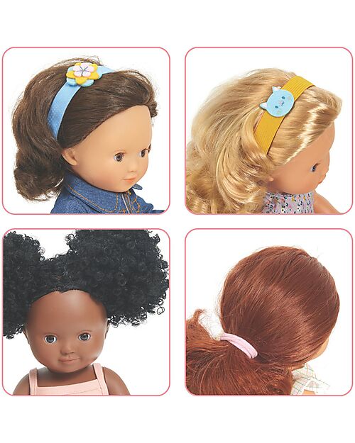 Djeco Set da Parrucchiera - Gioco Creativo 'Hairdressing' - con Legno Certificato FSC® Accessori Bambole