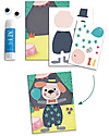 Djeco Set di Multi Attività Animali - Collage + Disegno + Mosaico Giochi Creativi