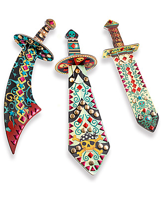 Djeco Set Gioco Creativo Like a Pirate - Decora le Spade! Giochi Creativi