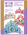 Djeco Set Gioco Creativo Like a Princess - Decora le Tiare con le Gemme! Giochi Creativi
