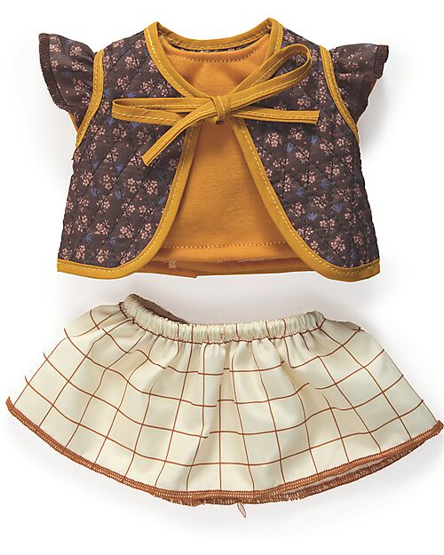 Djeco Set Outfit Bambola Pomea Capucine - 3+ Anni Accessori Bambole