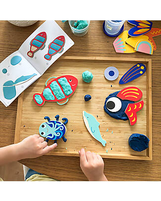 Djeco Set Pasta Da Modellare - My Sea Creatures Giochi Creativi