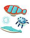 Djeco Set Pasta Da Modellare - My Sea Creatures Giochi Creativi