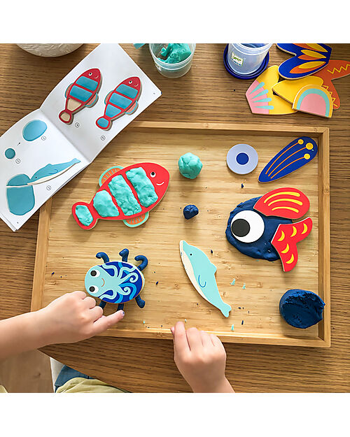 Djeco Set Pasta Da Modellare - My Sea Creatures Giochi Creativi