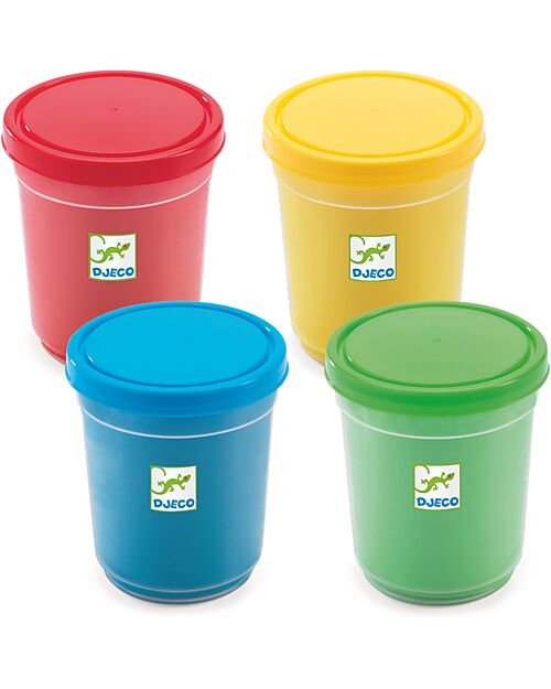 Djeco Set Pasta Modellabile Color & Play - 18+ mesi Giochi Creativi