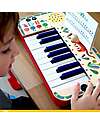 Djeco Tastiera Sintetizzatore Animambo - Organo + Piano + Sax + Xilofono Strumenti Musicali