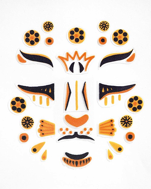 Djeco Tattoo per il viso - Animali, Leopardo Tatuaggi da Bambini