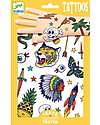 Djeco Tatuaggi Removibili per Bambini - Bang Bang - Dermatologicamente Testato Tatuaggi da Bambini