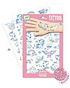 Djeco Tatuaggi Removibili per Bambini - Unicorni - Dermatologicamente Testato Tatuaggi da Bambini