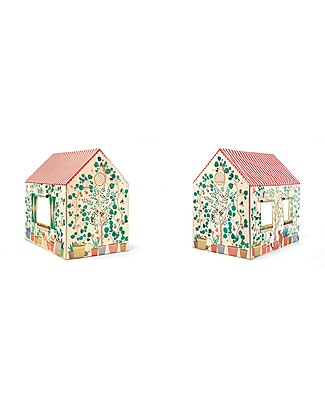 Djeco Tenda Colorata, Casetta - 100 x 105 x 73 cm Tende Gioco