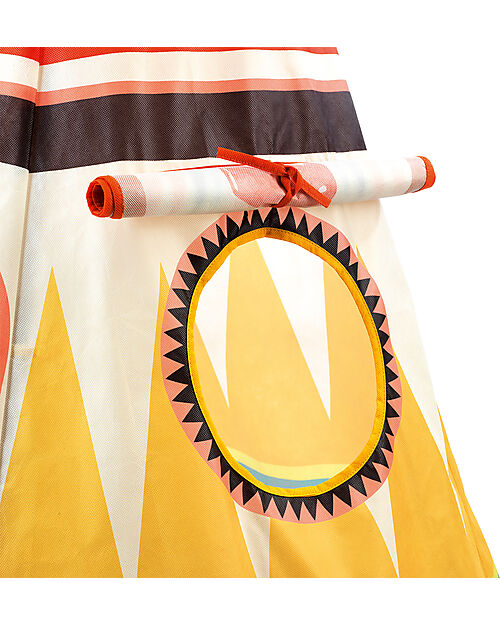 Djeco Tenda Colorata, Tipi - 110 x 164 cm Tende Gioco