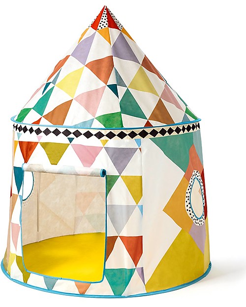 Djeco Tenda Multicolor, con Oblò - 106 x 130 cm Tende Gioco