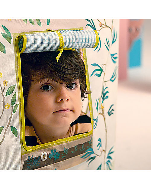 Djeco Tenda per Bambini -  Casetta - 100 x 105 x 73 cm - 2+ Tende Gioco