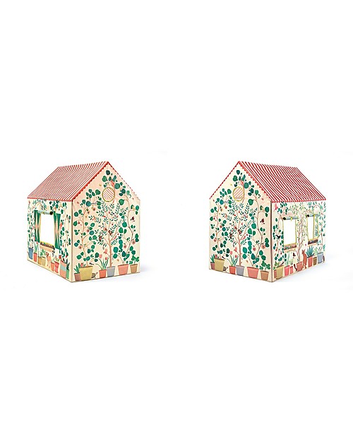Djeco Tenda per Bambini -  Casetta - 100 x 105 x 73 cm - 2+ Tende Gioco